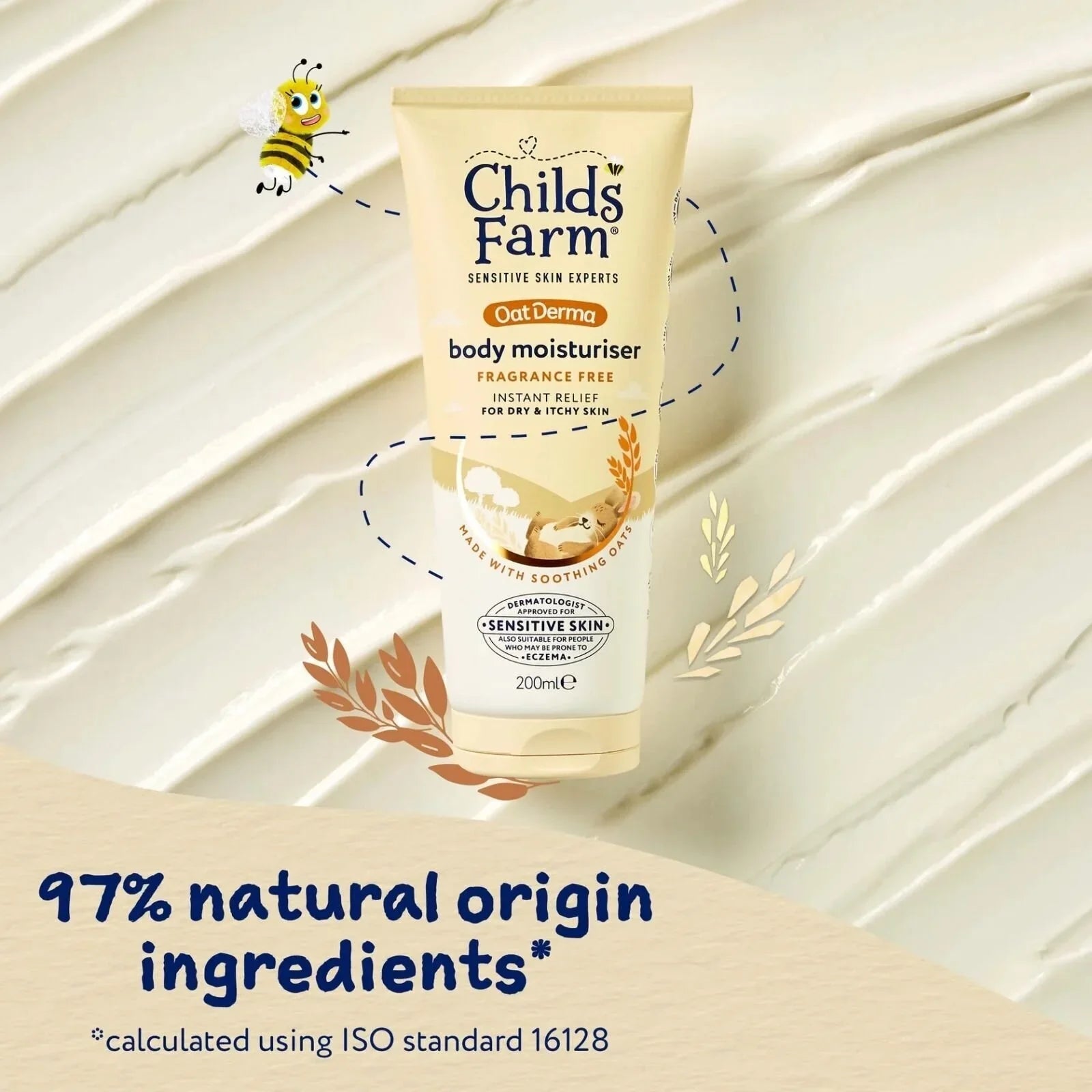 Childs Farm Oatderma Moisturiser 200ml - mezetto ebebek ebebek