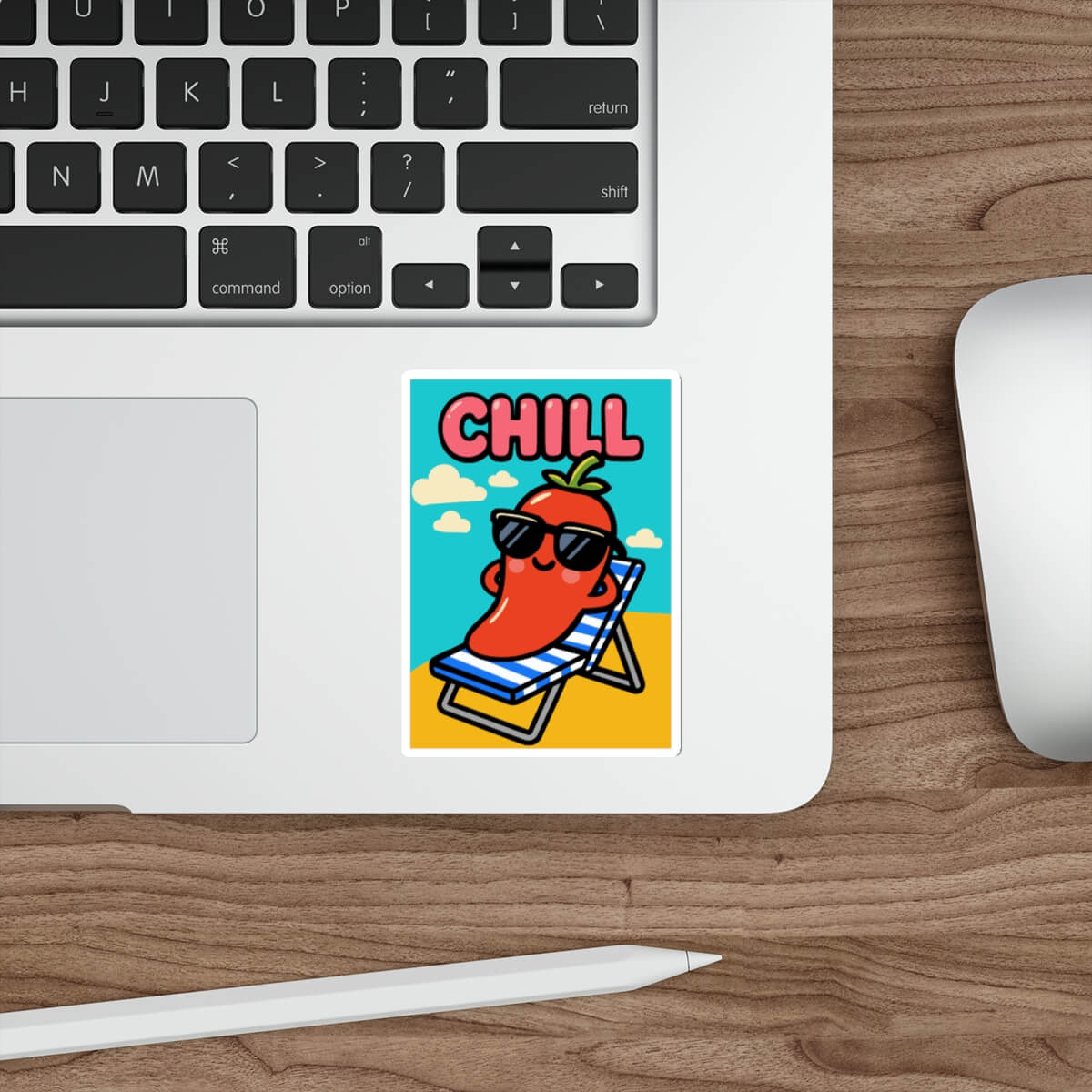 CHILL Poster - Style Pepper Sticker – Funny Summer Vibes Decal - mezetto KEOLIX KEOLIX