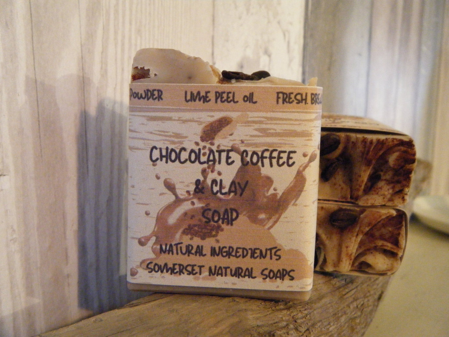 Chocolate Coffee & Clay Vegan Soap - mezetto Shopify Collective Somerset Natural Soaps