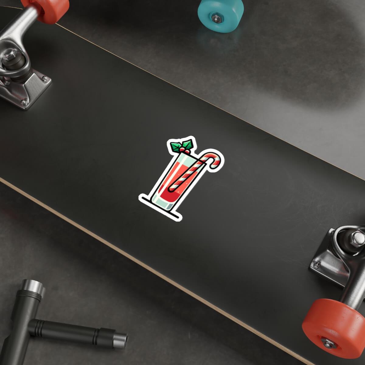 Christmas Cocktail Sticker – Waterproof Holiday Vinyl - mezetto KEOLIX KEOLIX
