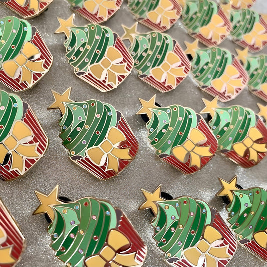 Christmas Tree Cupcake - mezetto Lunamise Lunamise