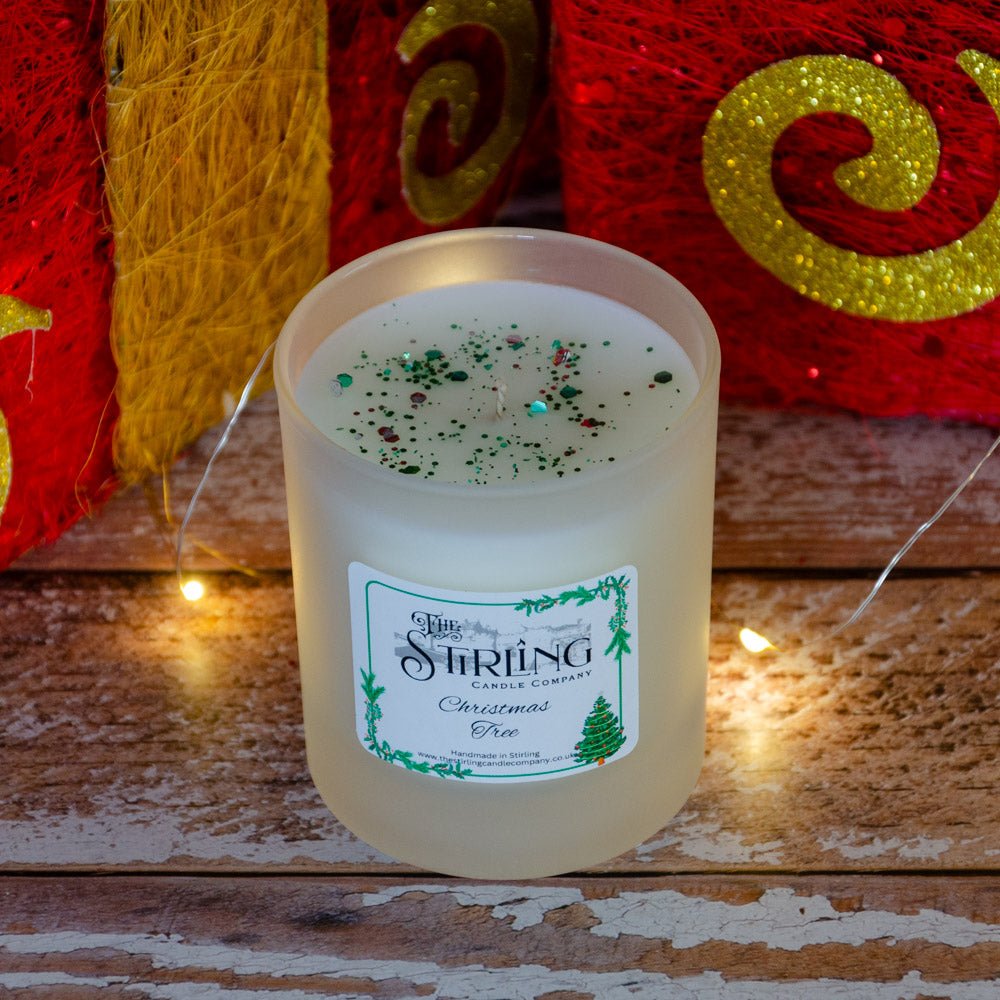 Christmas Tree - Medium Candle - mezetto Shopify Collective The Stirling Candle Company