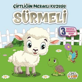 Çiftliğin Meraklı Kuzusu Sürmeli - Benim Canım Çiftliğim (Sıvama Cilt) - 0-6 Yaş Yayınları Kitap