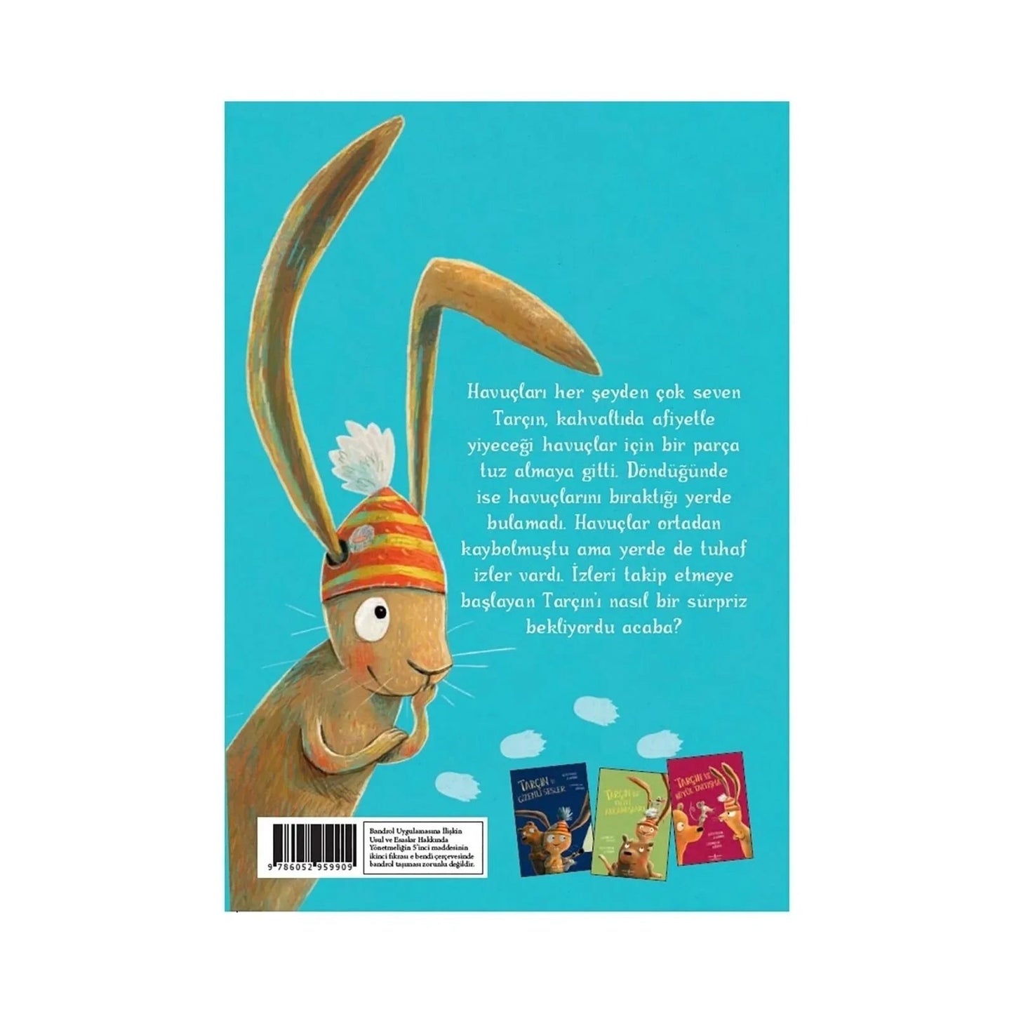 Cinnamon & the Missing Carrots Story Book - mezetto ebebek ebebek