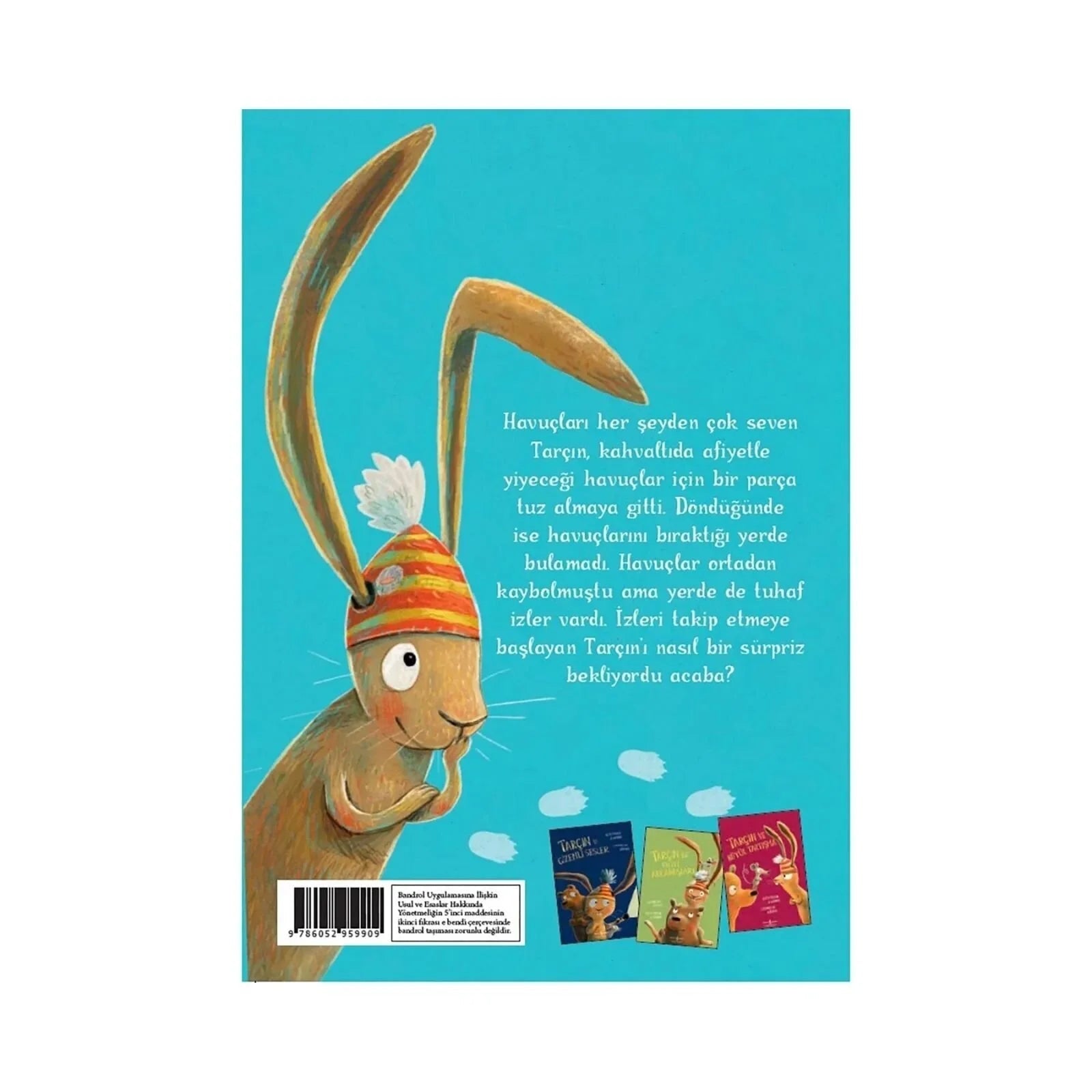 Cinnamon & the Missing Carrots Story Book - mezetto ebebek ebebek