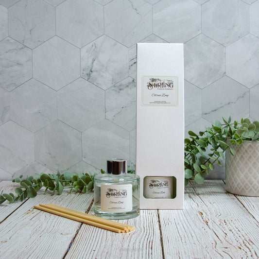 Citrus Zing - Diffuser 100ml - mezetto Shopify Collective The Stirling Candle Company