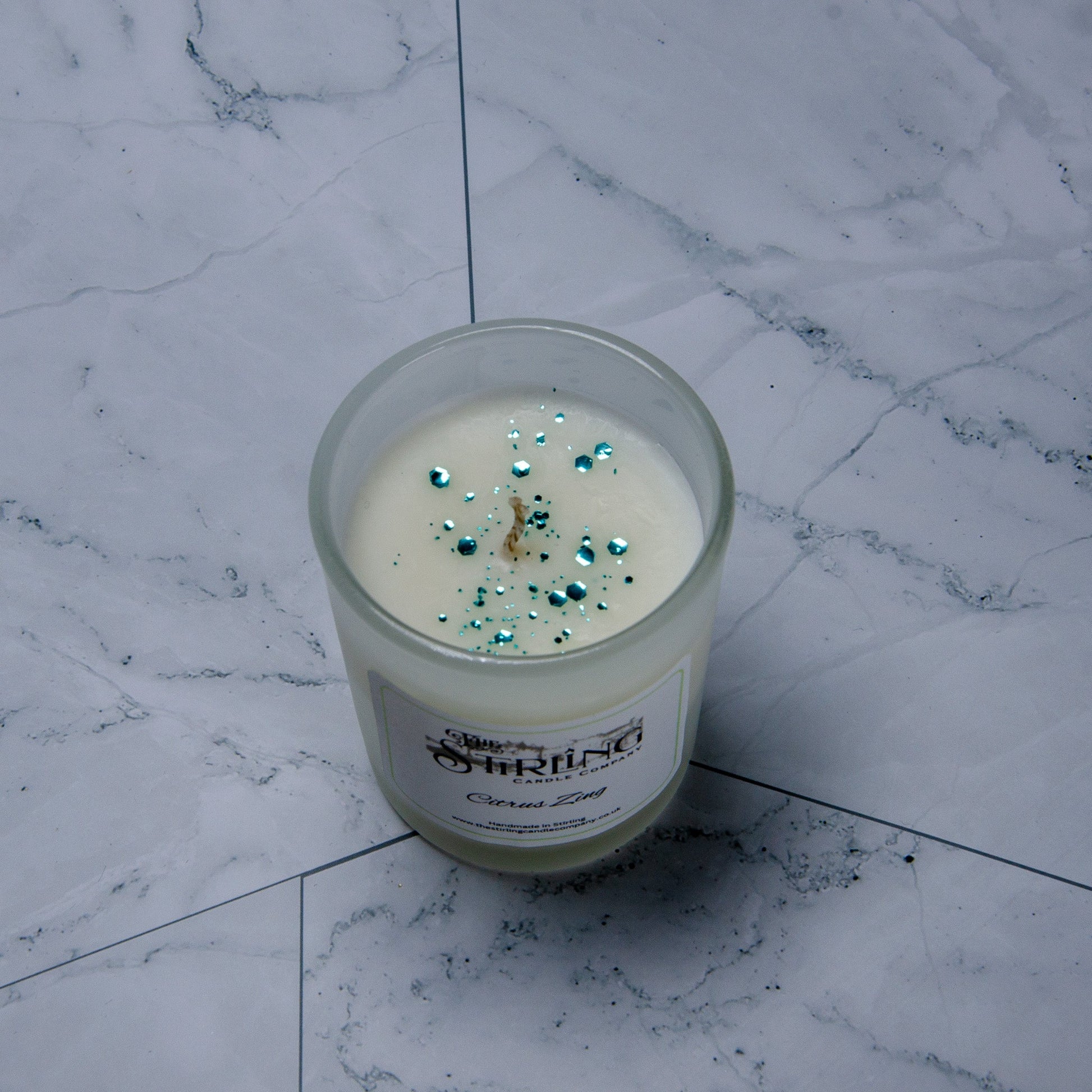 Citrus Zing - Small Candle - mezetto Shopify Collective The Stirling Candle Company