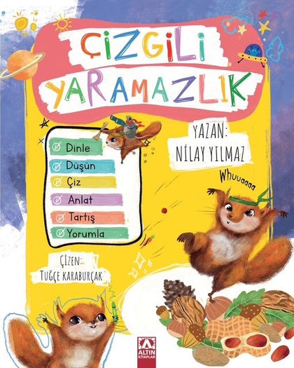 Çizgili Yaramazlık - Altın Kitaplar - Çocuk Kitapları Kitap