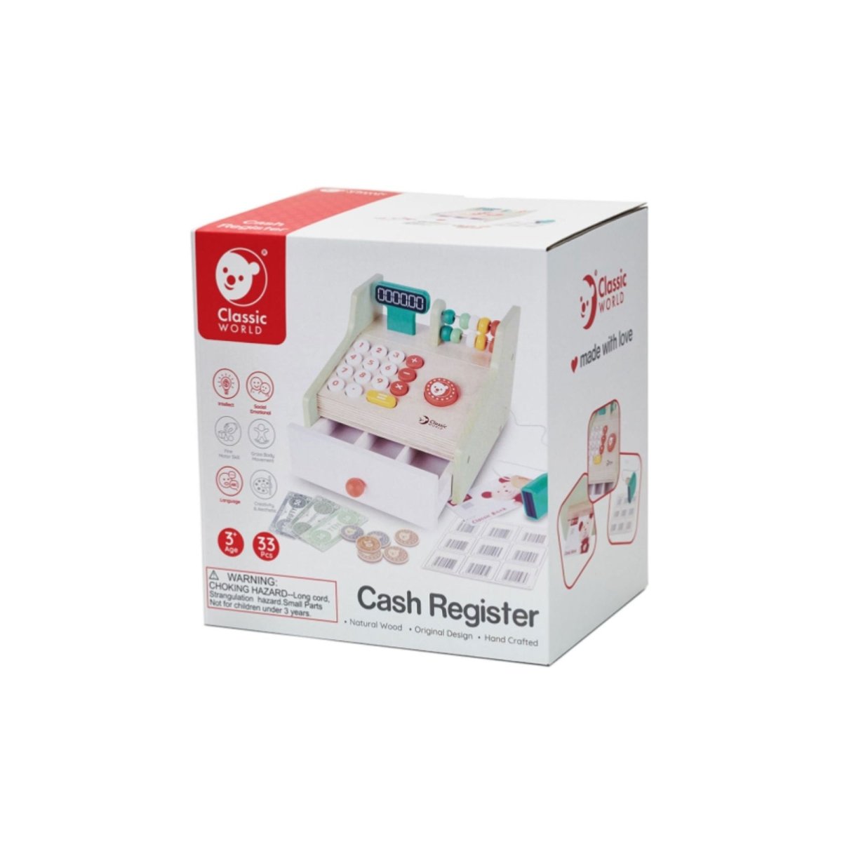 Classic World Cash Register - mezetto ebebek ebebek