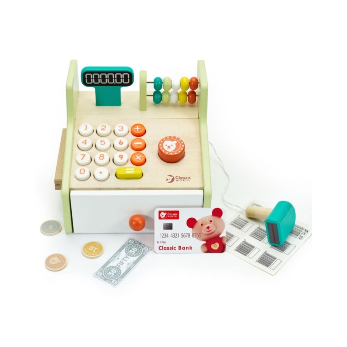 Classic World Cash Register - mezetto ebebek ebebek
