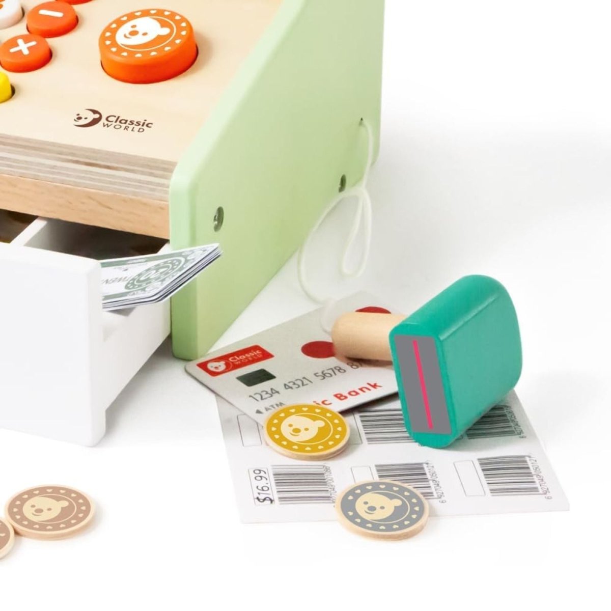 Classic World Cash Register - mezetto ebebek ebebek