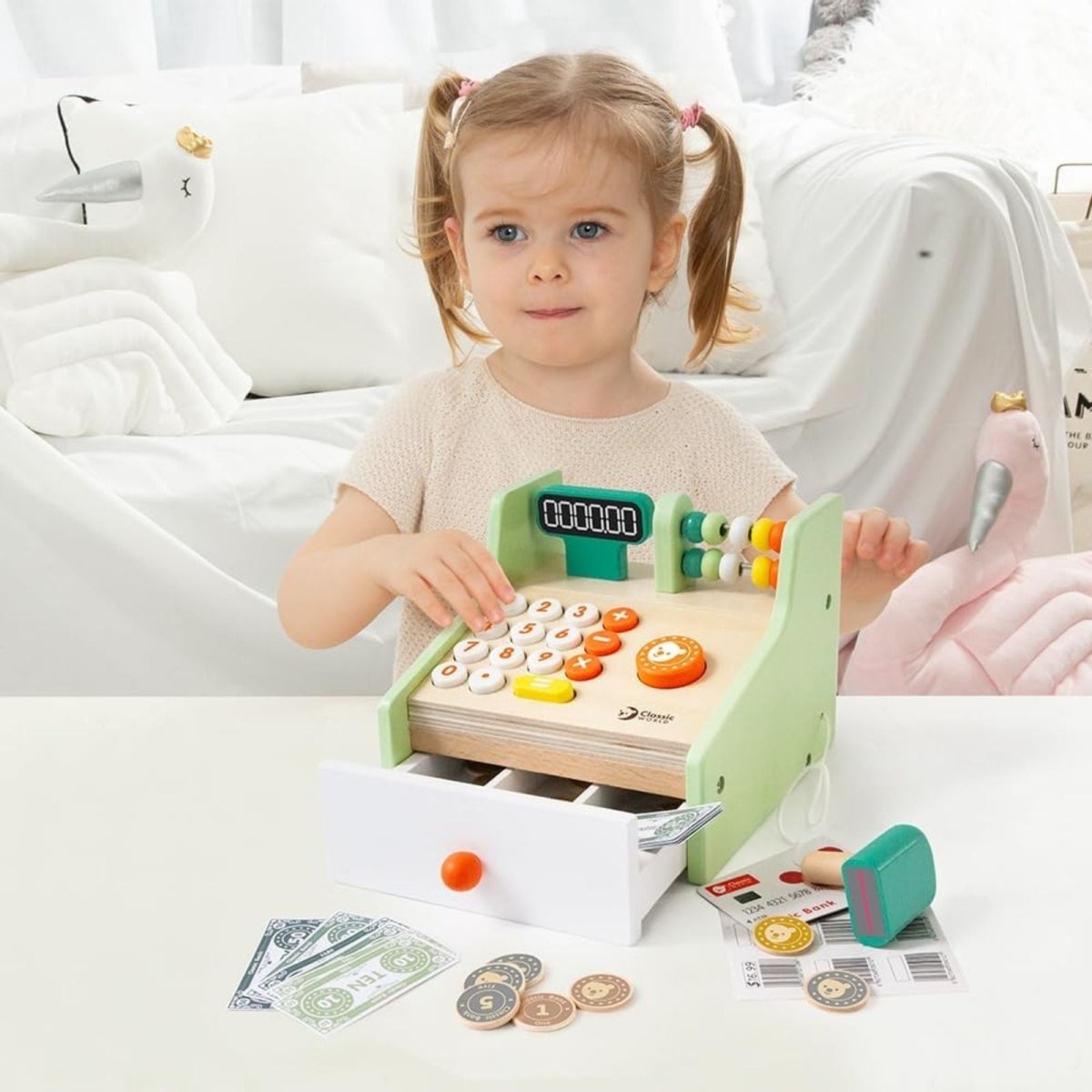 Classic World Cash Register - mezetto ebebek ebebek