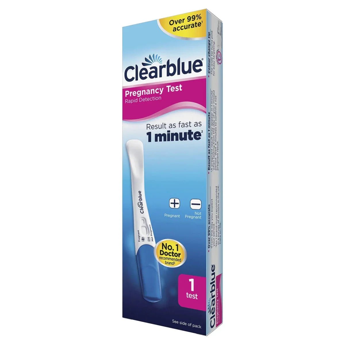 Clearblue Visual Rapid Pregnancy Test - mezetto ebebek ebebek