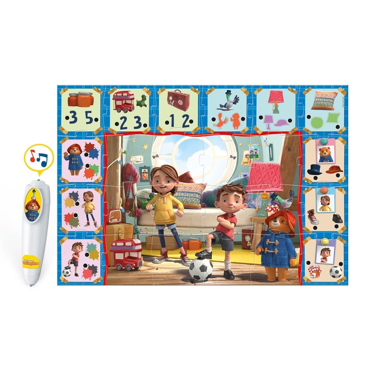 Clementoni 16390 Paddington Giant Floor Puzzle - mezetto ebebek ebebek