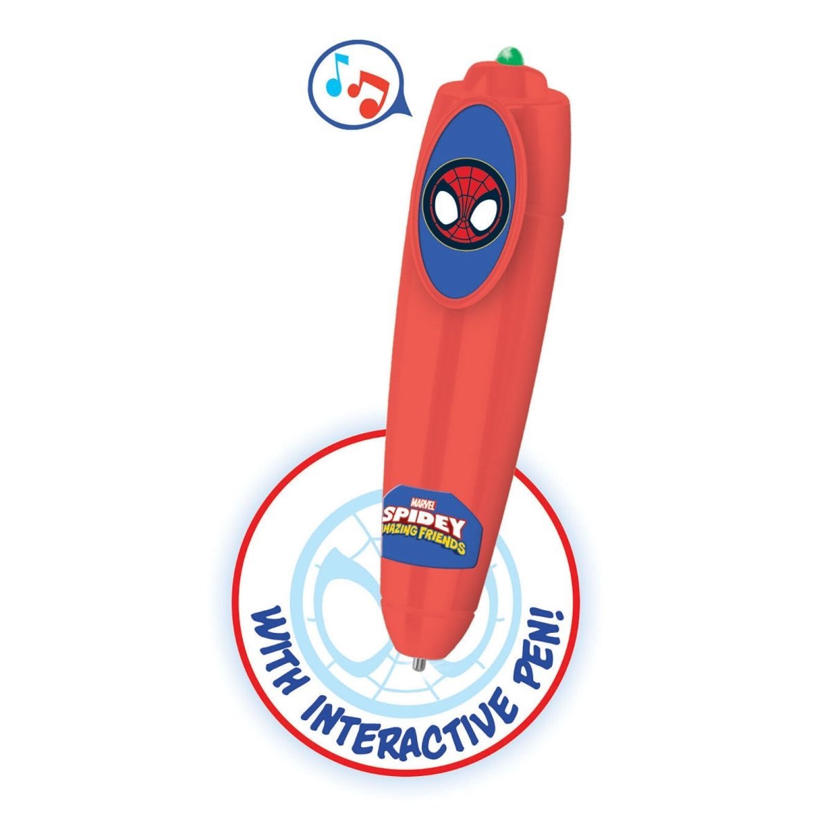 Clementoni Marvel Spiderman Giant Floor Electronic Educational Game with Interactive Pen - mezetto ebebek ebebek