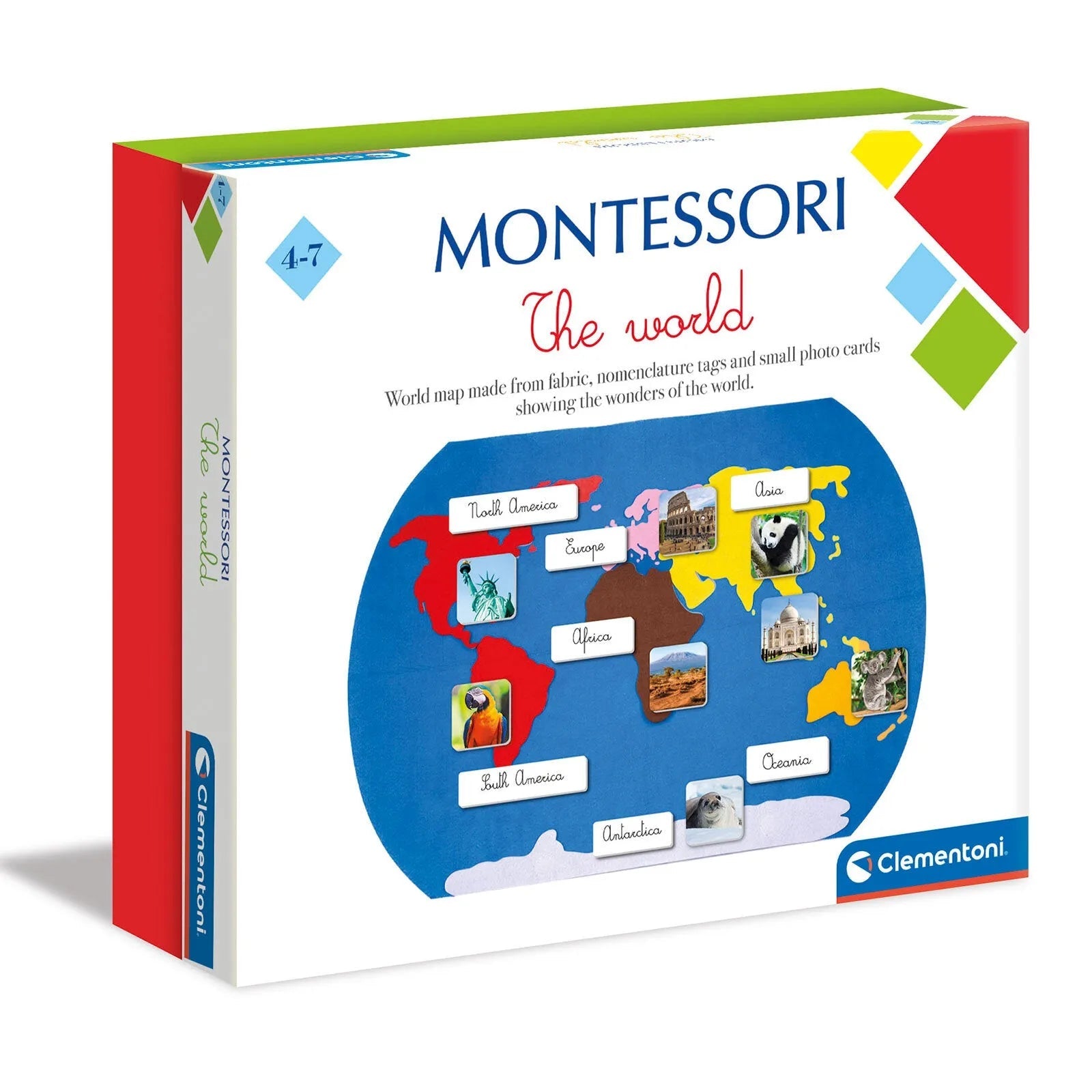 Clementoni Montessori - World - mezetto ebebek ebebek