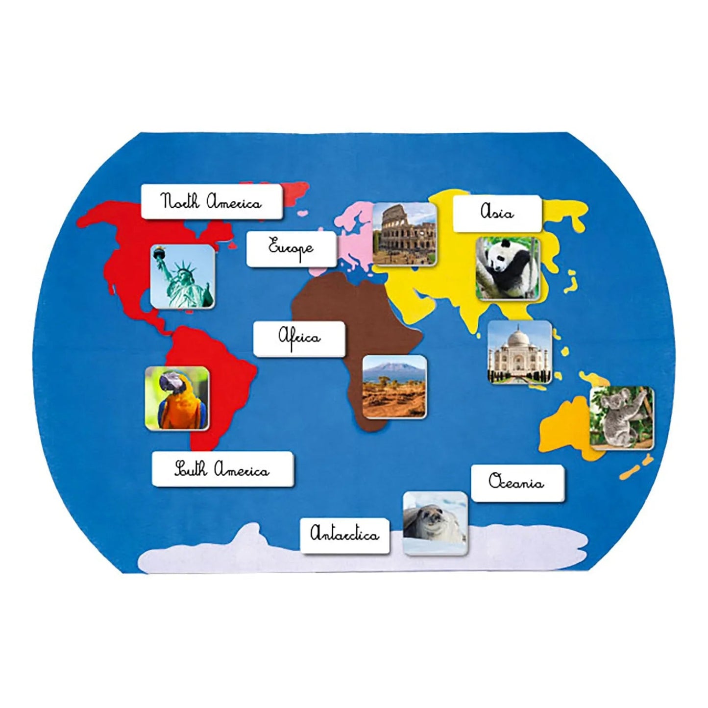 Clementoni Montessori - World - mezetto ebebek ebebek