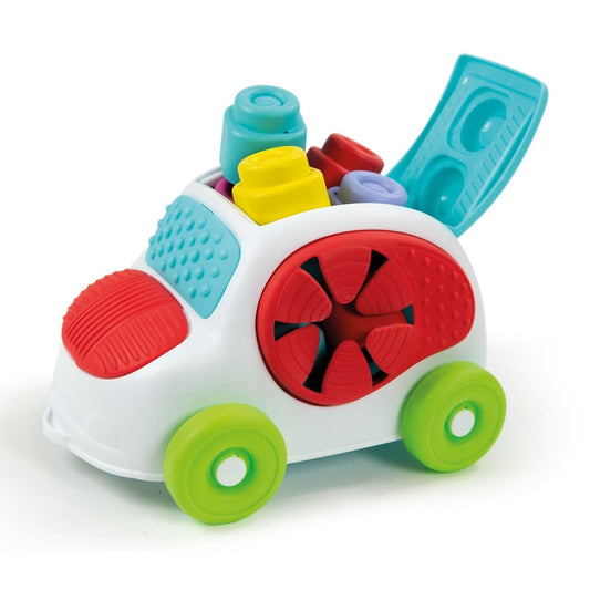 Clementoni Soft Clemmy - Soft Block Sensory Car - mezetto ebebek ebebek