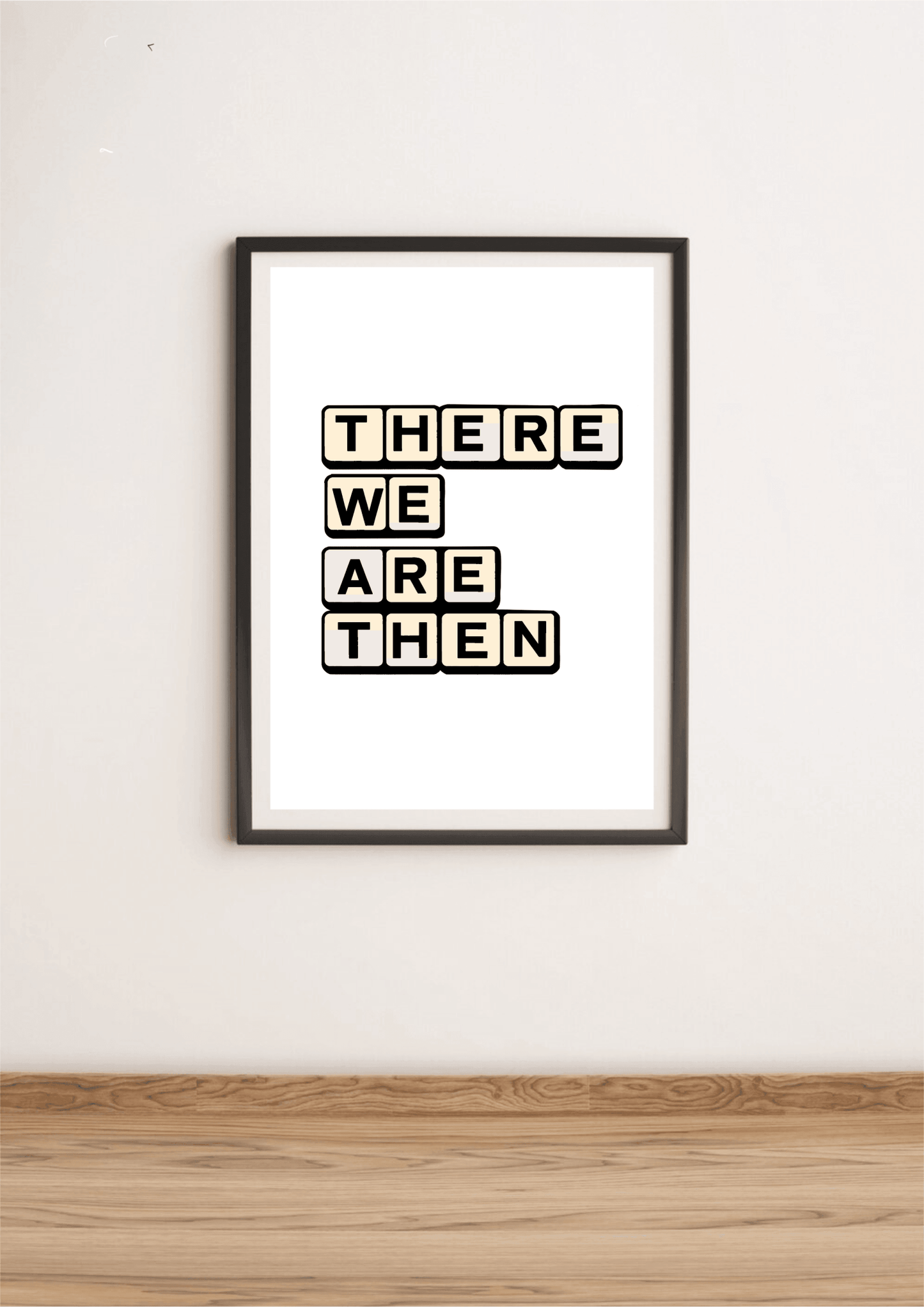 Clever Scrabble Art Print – TWAT Wordplay Poster - mezetto KEOLIX KEOLIX