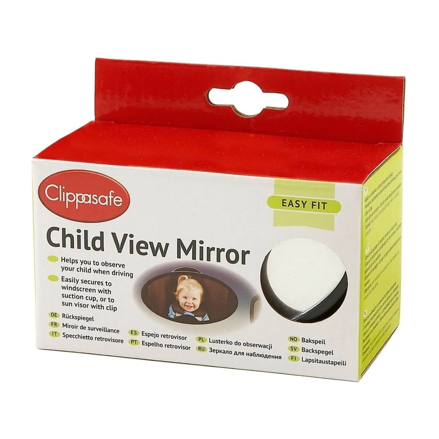 Clippasafe Child View Mirror New Design - mezetto ebebek ebebek