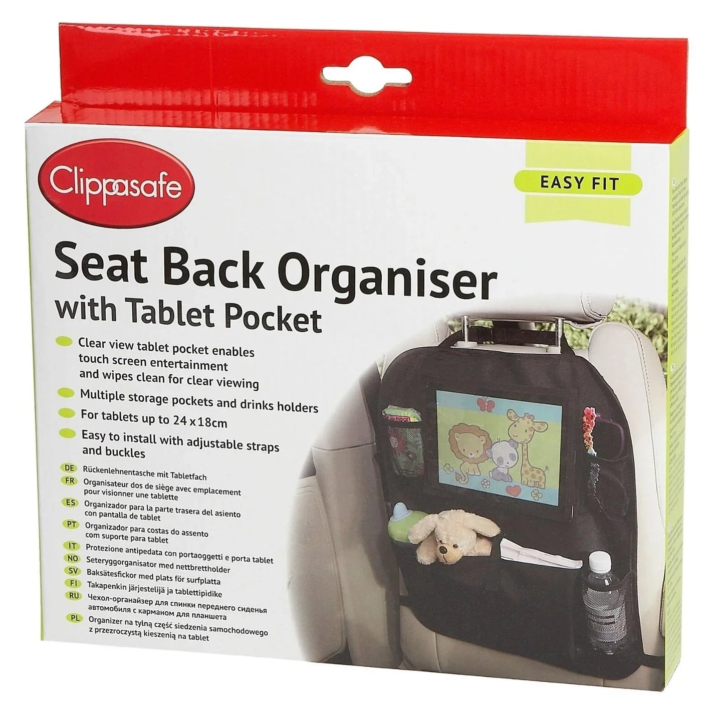 Clippasafe Organiser for Car Seat Back - mezetto ebebek ebebek