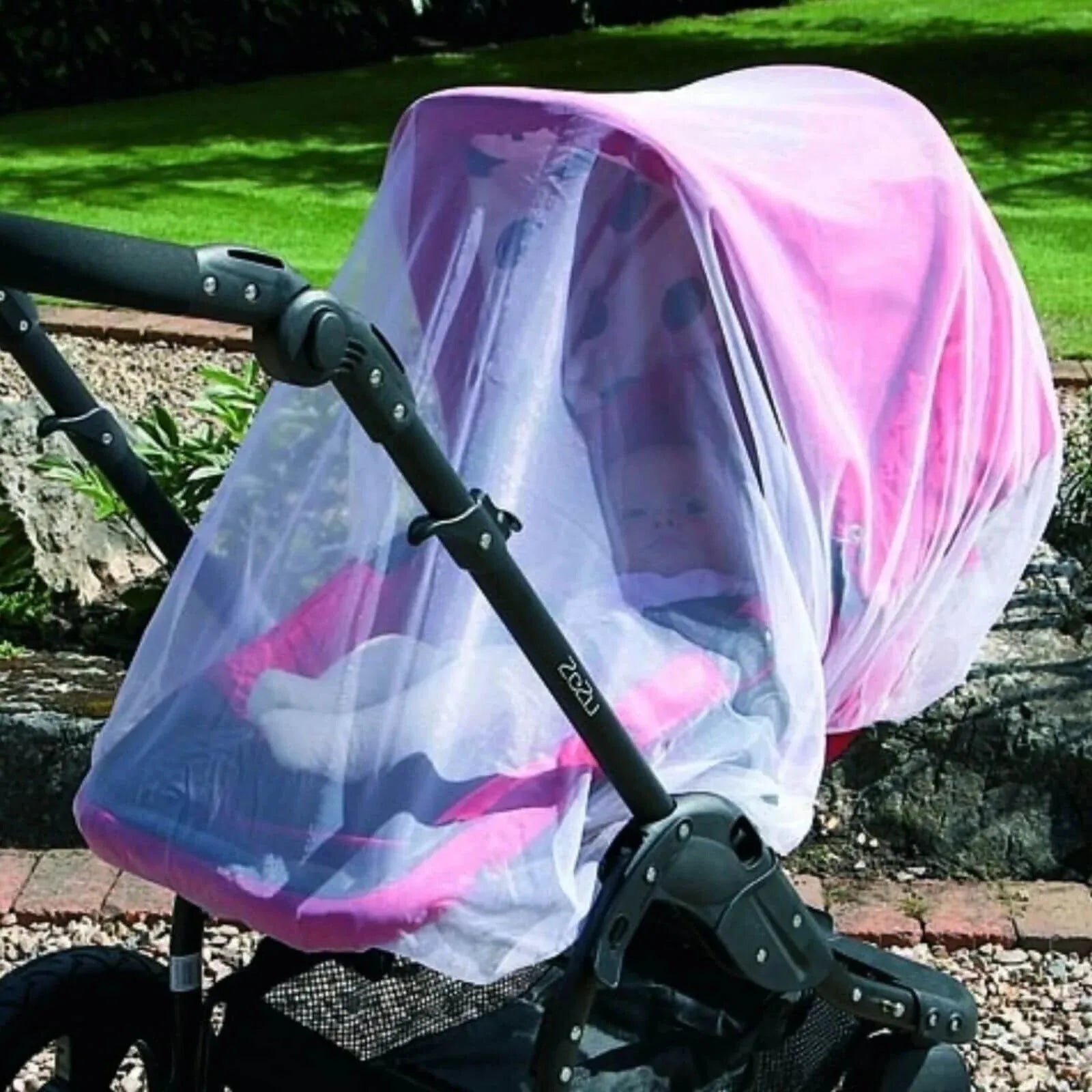 Clippasafe Pram Insect Net White Universal - mezetto ebebek ebebek