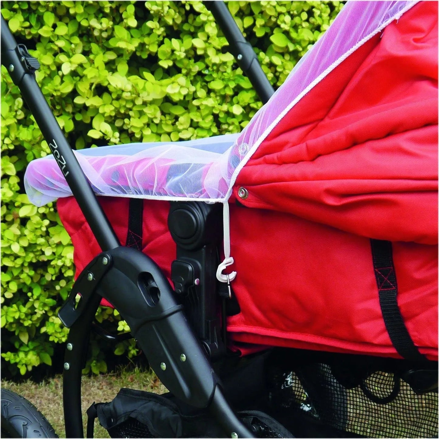 Clippasafe Pram/Carrycot Insect Net White - mezetto ebebek ebebek