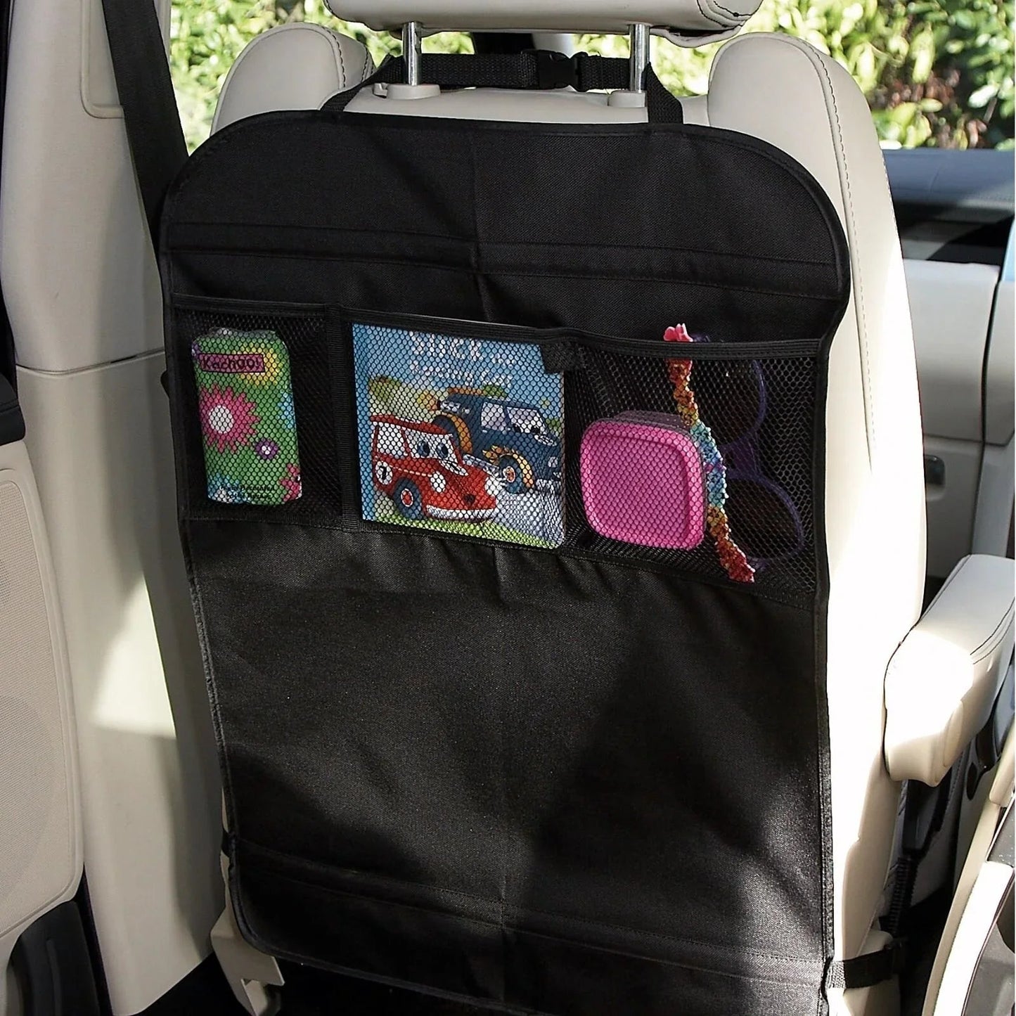Clippasafe Seat Back Scuff Protector with Storage Pockets - mezetto ebebek ebebek