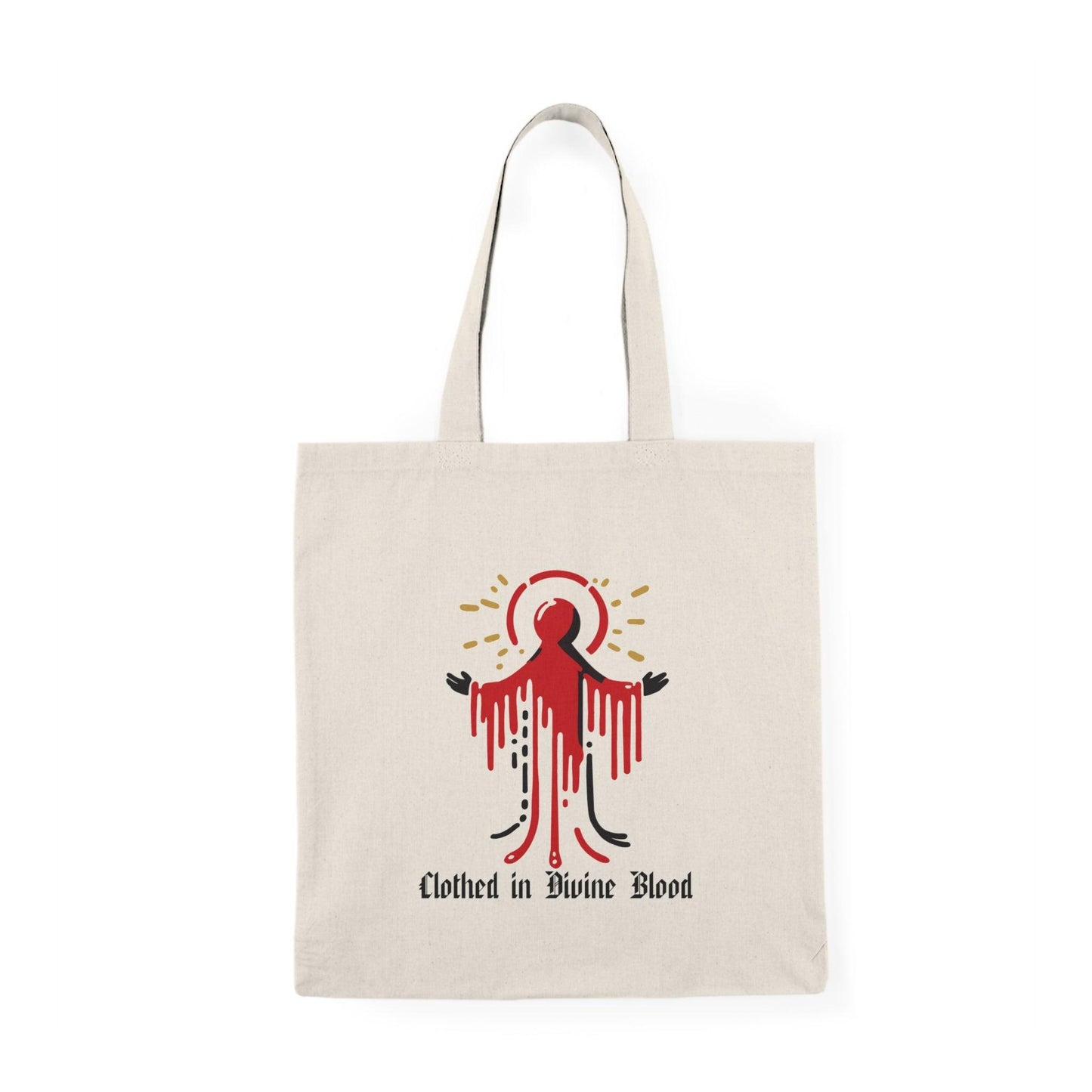 Clothed in Divine Blood Tote Bag - mezetto KEOLIX KEOLIX
