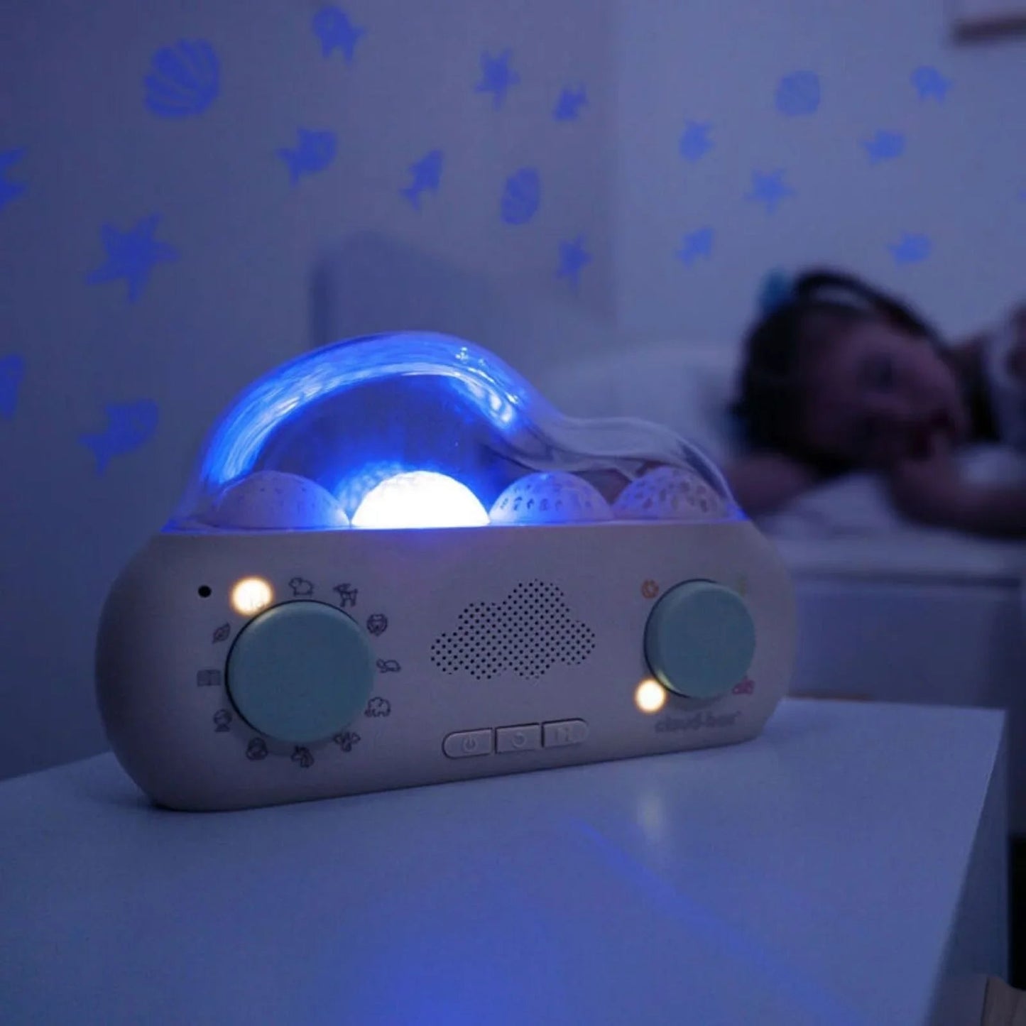 Cloud.b CloudBox Storyteller & Night Light - mezetto ebebek ebebek