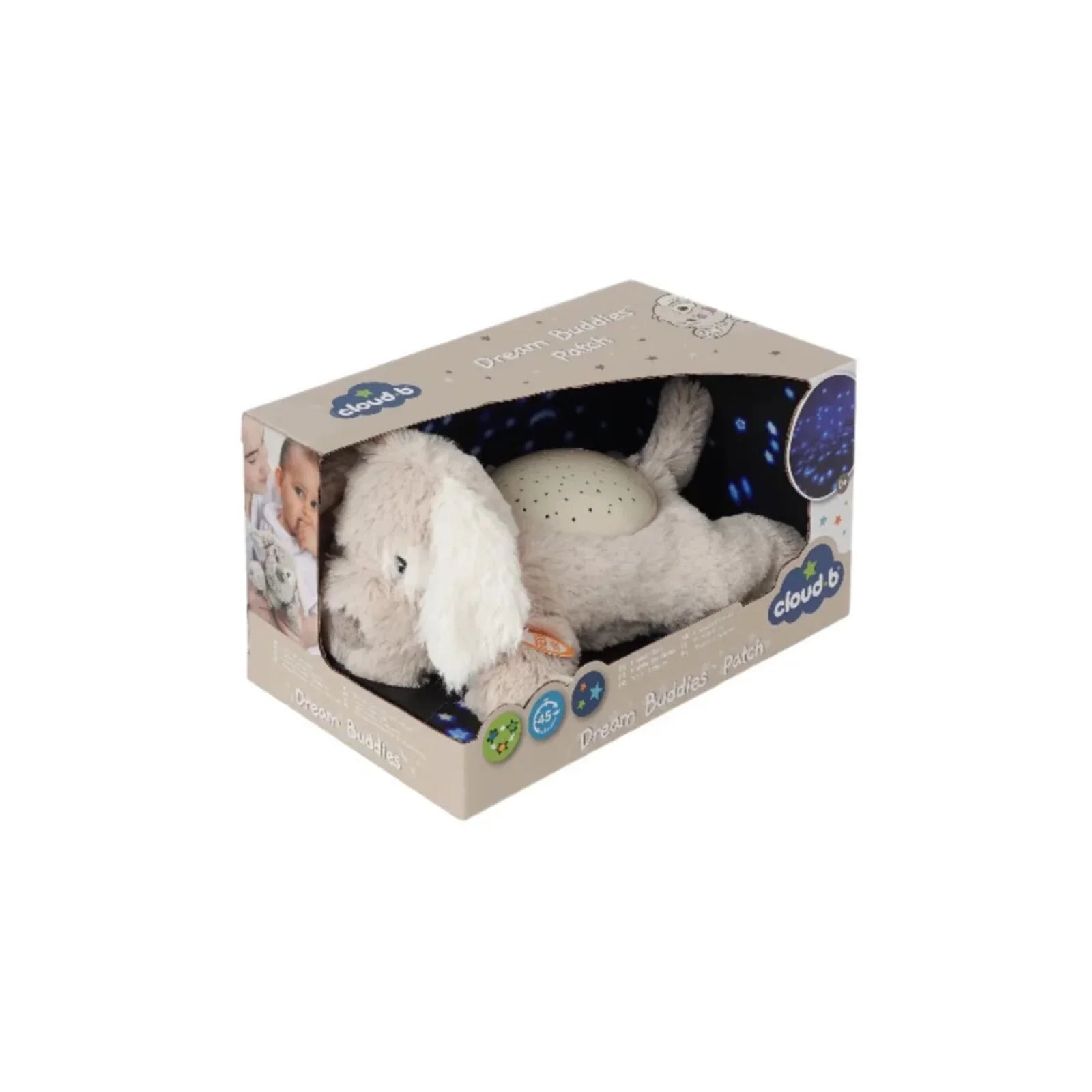 Cloud.b Dream Buddies Patch Puppy - mezetto ebebek ebebek