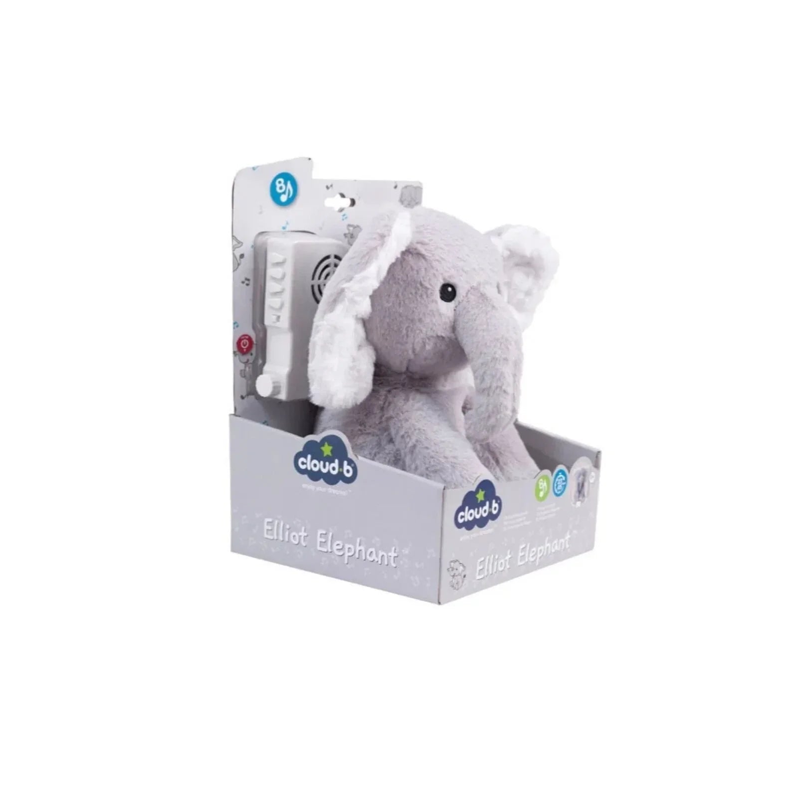 Cloud.b Elliot Elephant Sound Soother - mezetto ebebek ebebek
