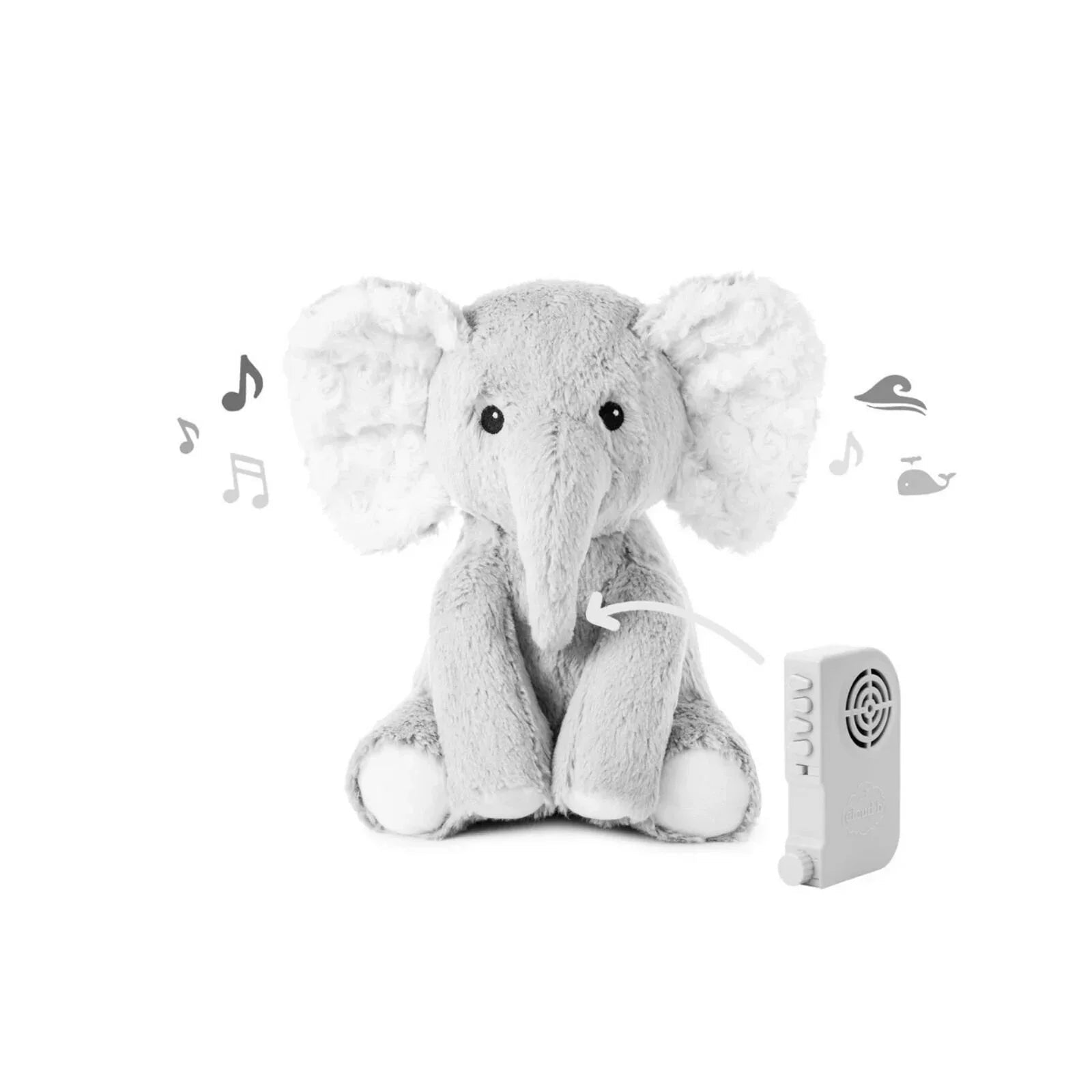 Cloud.b Elliot Elephant Sound Soother - mezetto ebebek ebebek