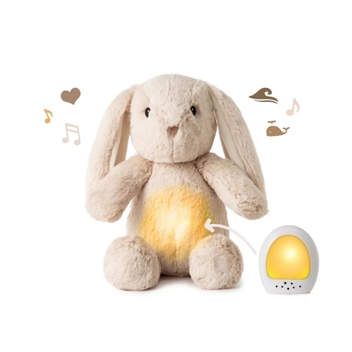 Cloud.b LoveLight Billy Bunny Nightlight & Sound Soother - mezetto ebebek ebebek