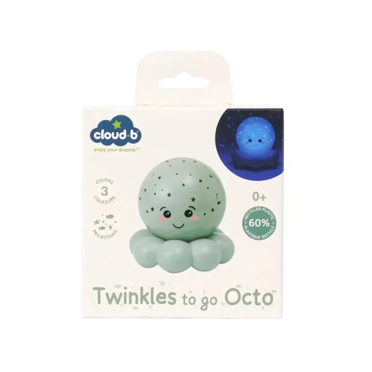 Cloud.b Twinkles to Go Octo - Pastel Green - mezetto ebebek ebebek