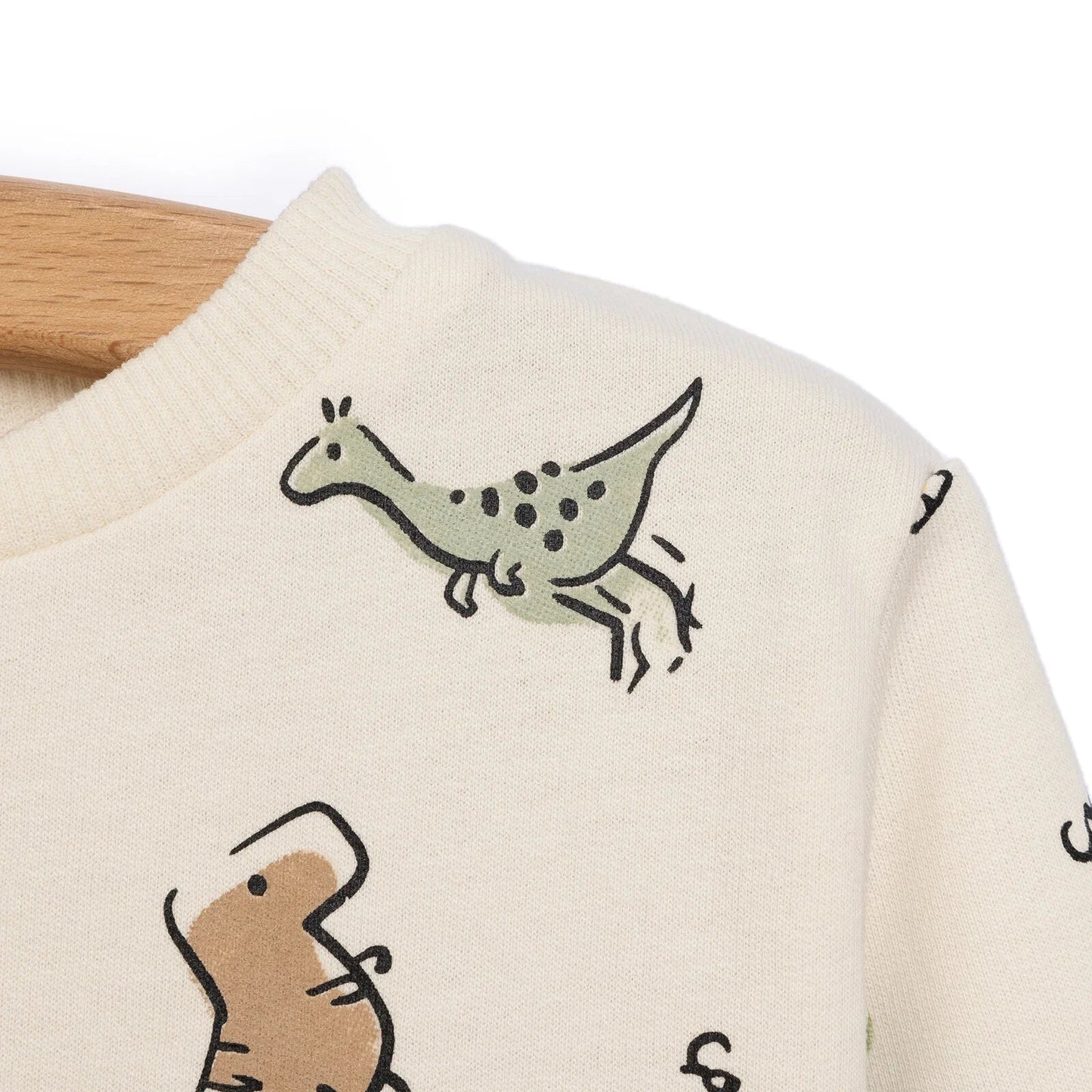 Cocux Animals Baby Boy Tracksuit - Beige - mezetto ebebek ebebek