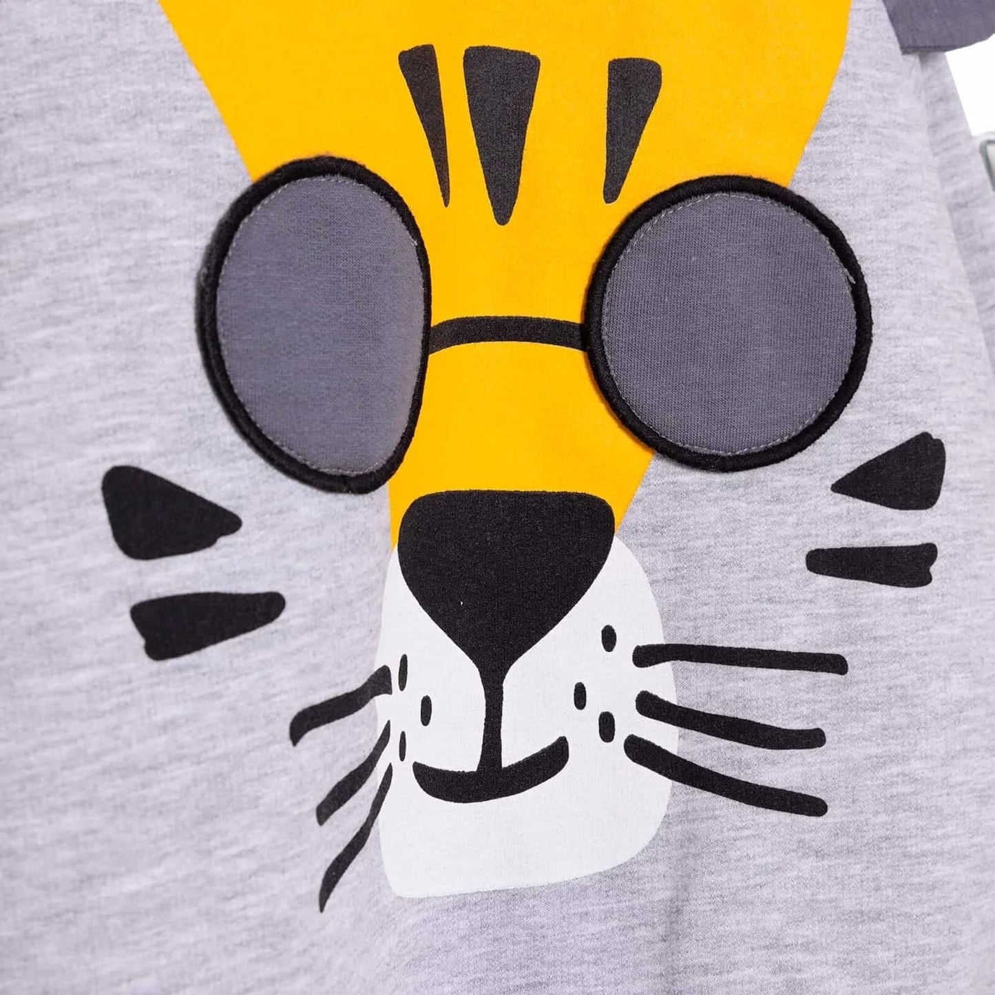 Cocux Animals Boy Jogging Set - Grey - mezetto ebebek ebebek