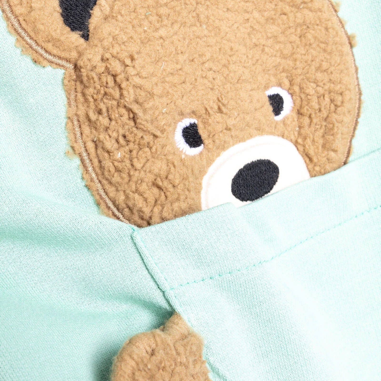 Cocux Baby Girl Cute Animals Tracksuit - Mint - mezetto ebebek ebebek