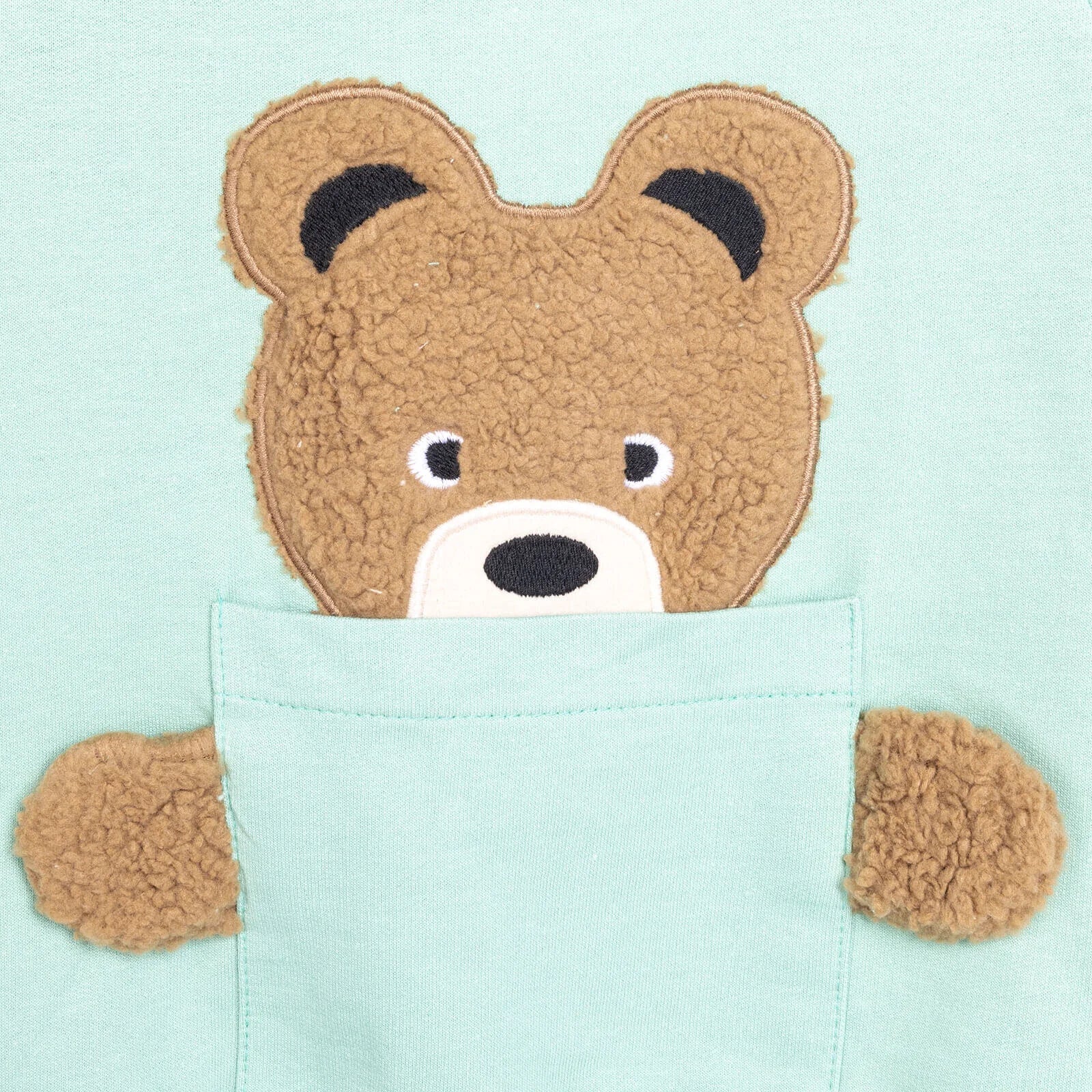 Cocux Baby Girl Cute Animals Tracksuit - Mint - mezetto ebebek ebebek