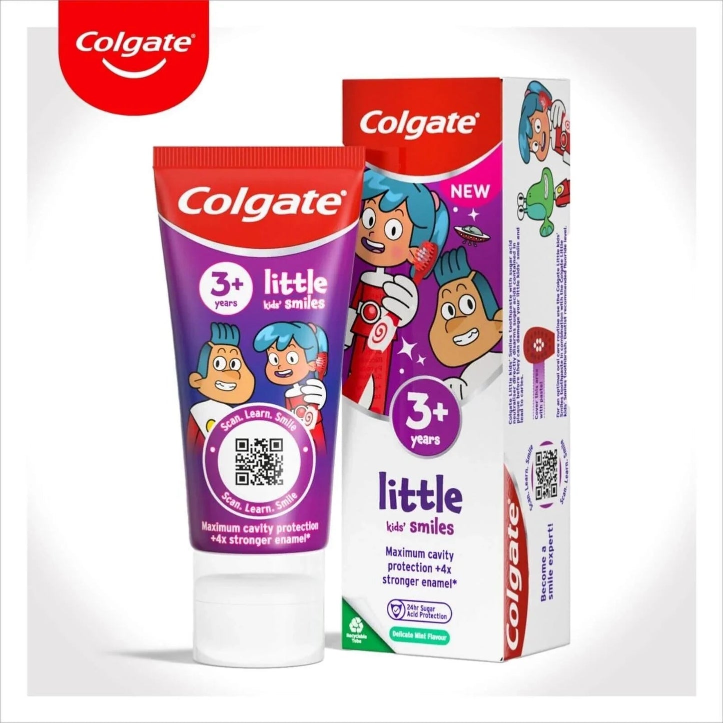 Colgate Toothpaste Kids Maximum Cavity Protection 3+ years 50ml - mezetto ebebek ebebek