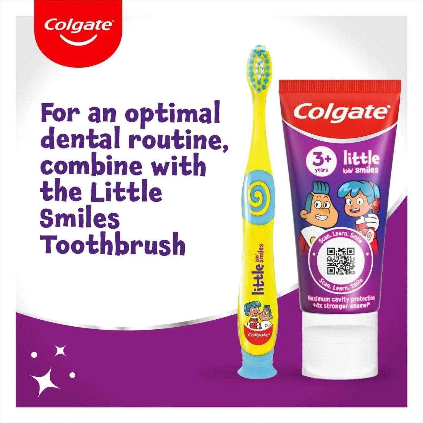 Colgate Toothpaste Kids Maximum Cavity Protection 3+ years 50ml - mezetto ebebek ebebek