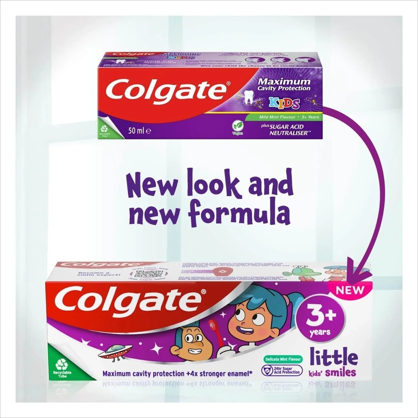 Colgate Toothpaste Kids Maximum Cavity Protection 3+ years 50ml - mezetto ebebek ebebek