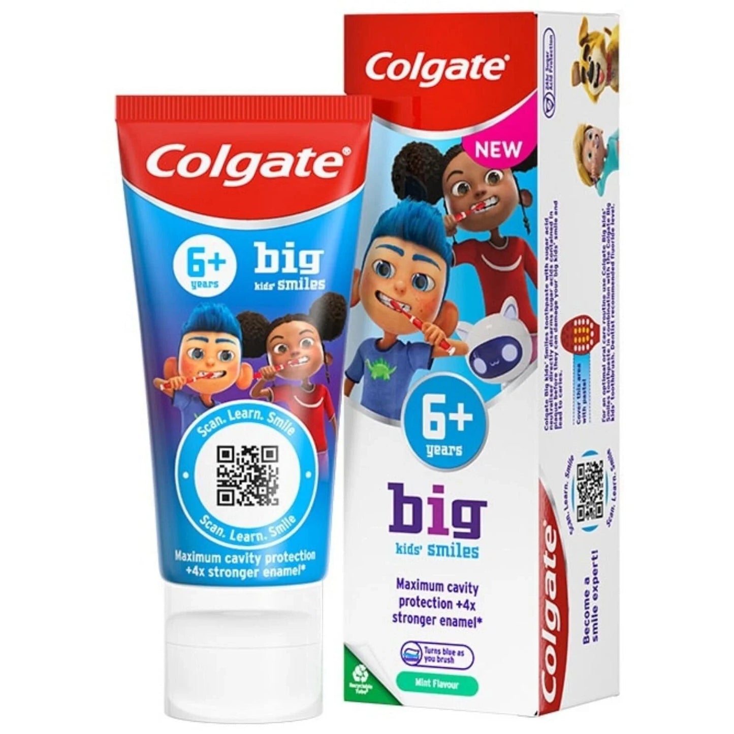Colgate Toothpaste Kids Mild Mint 6+ years 50ml - mezetto ebebek ebebek