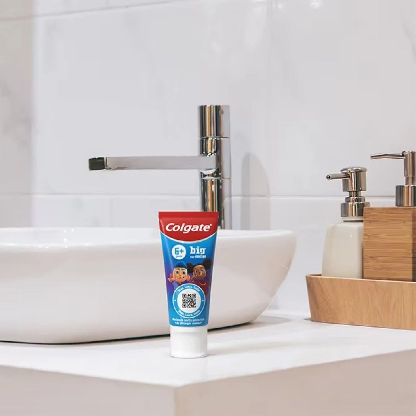 Colgate Toothpaste Kids Mild Mint 6+ years 50ml - mezetto ebebek ebebek
