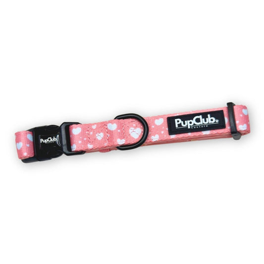 Collar - Peachy Heart - mezetto PupClub Couture PupClub Couture