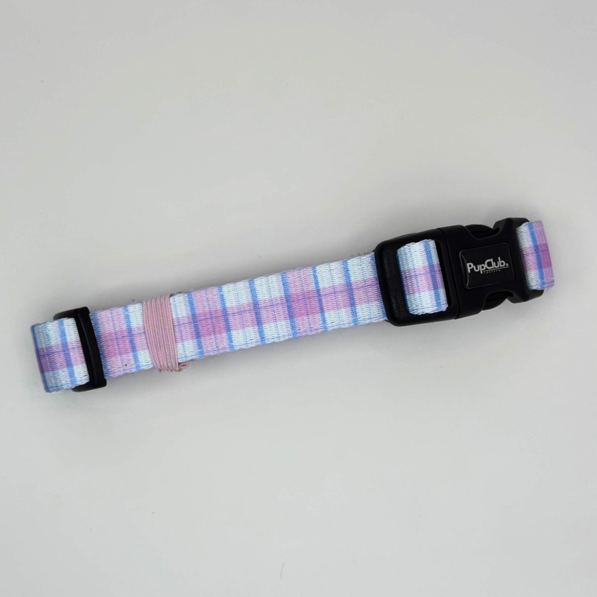 Collar - Pink Tartan - mezetto PupClub Couture PupClub Couture
