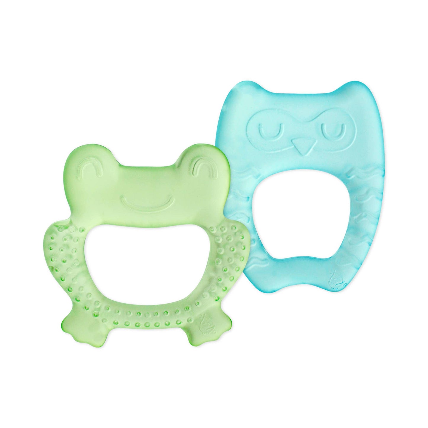 Cool Nature Teether - Two Pack - Green & Aqua / Yellow & Aqua - mezetto Baby&More Baby&More
