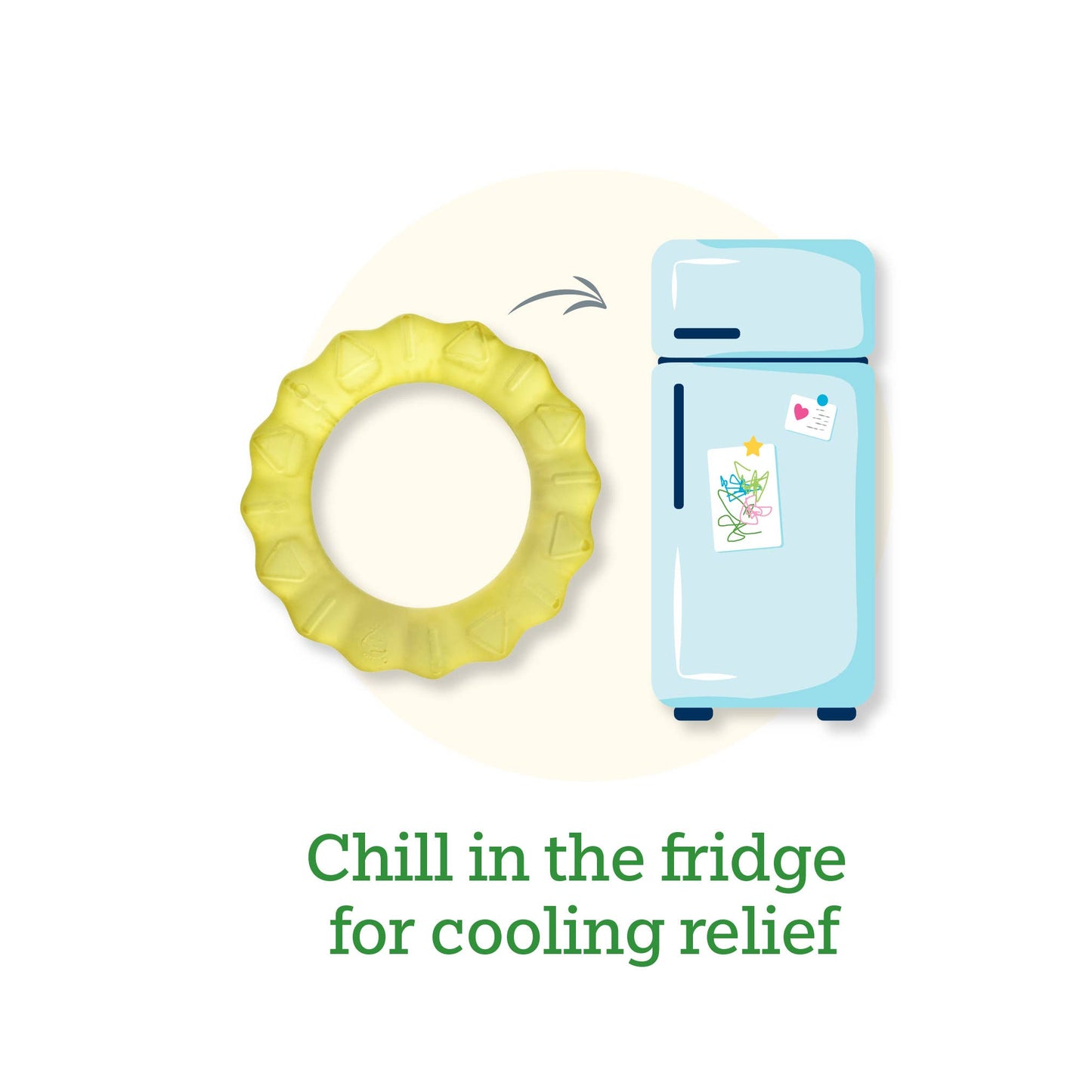 Cool Nature Teether - Two Pack - Green & Aqua / Yellow & Aqua - mezetto Baby&More Baby&More