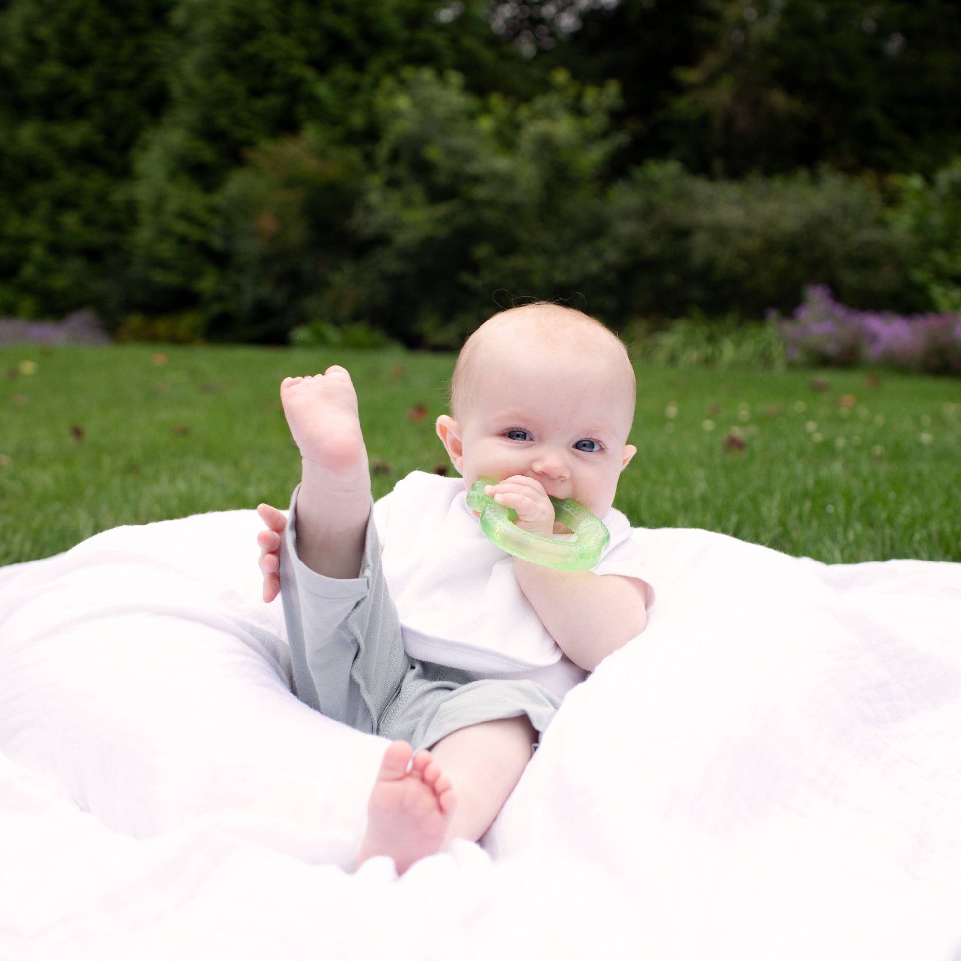 Cooling Fruit Teether - Strawberry, Grape or Apple - mezetto Baby&More Baby&More