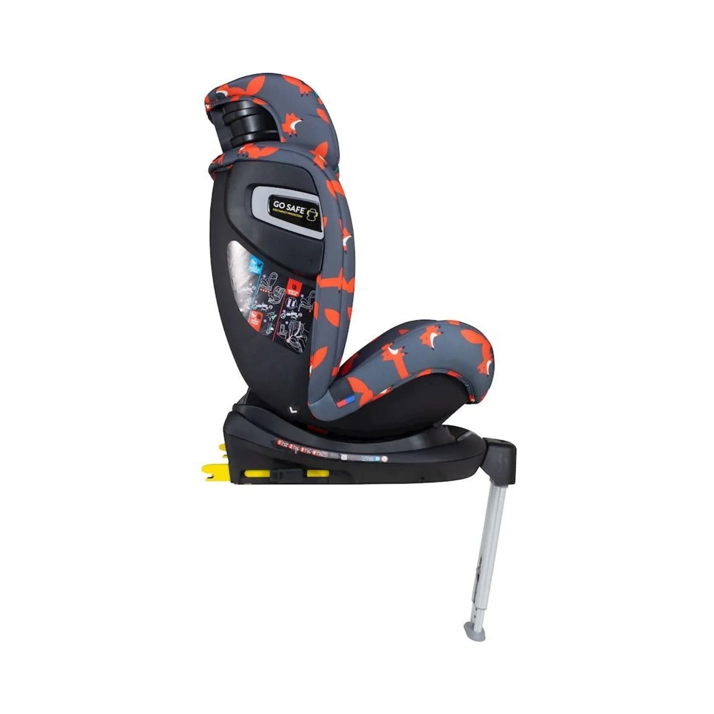 Cosatto All in All 360 Rotate i - Size Car Seat - Charcoal Mister Fox - mezetto ebebek ebebek